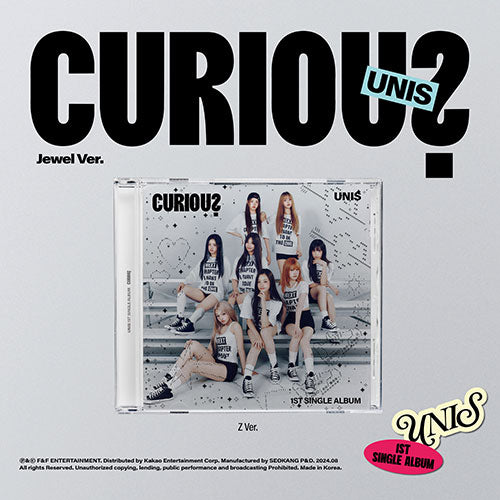 UNIS - 1ST SINGLE [CURIOUS] (Jewel Ver.)