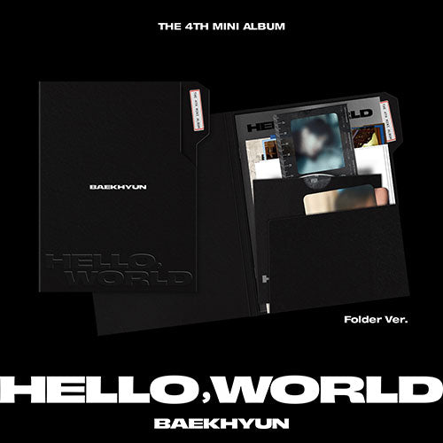 BAEKHYUN - [Hello, World] (Folder Ver.)