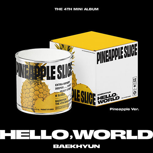 BAEKHYUN - [Hello, World] (Pineapple Ver.)