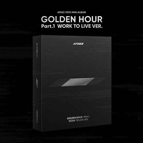 ATEEZ - 10TH MINI [GOLDEN HOUR : PART.1] (WORK TO LIVE VER.)