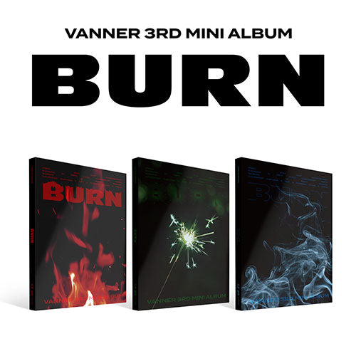 [PRE ORDER] VANNER - 3RD MINI ALBUM [BURN]