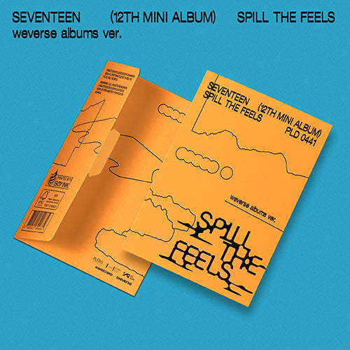 SEVENTEEN - 12th Mini Album 'SPILL THE FEELS' (Weverse Albums ver.)