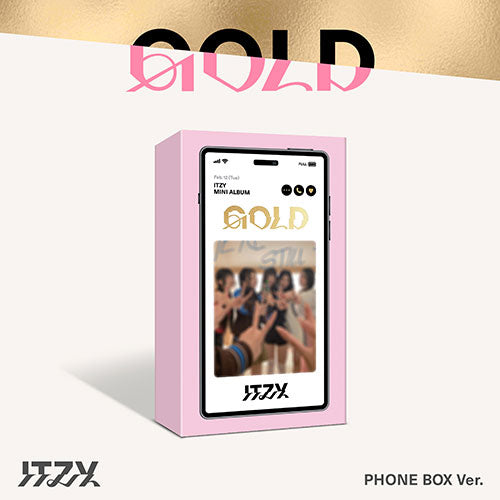 ITZY - [GOLD] PHONE BOX VER. (Special Edition)