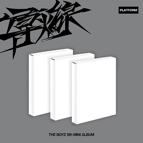 [PRE ORDER] THE BOYZ - Mini 9th ' [導火線] (Fuse) (Platform Ver.)