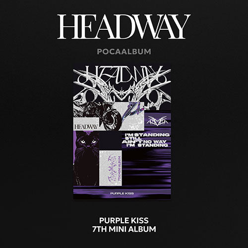 PURPLE KISS - 7th Mini Album [HEADWAY] (Pocaalbum Ver.)