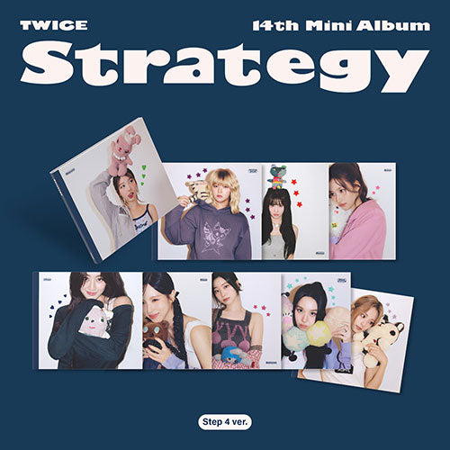 TWICE - 14th Mini 'STRATEGY' (Step4 Digipack Ver.)