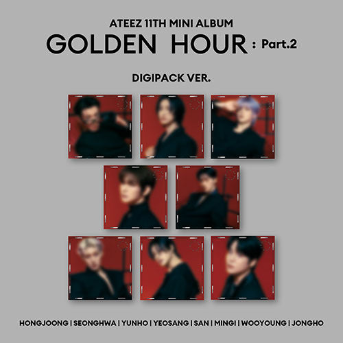 ATEEZ - 11th Mini Album [GOLDEN HOUR : Part.2] (DIGIPACK VER.)