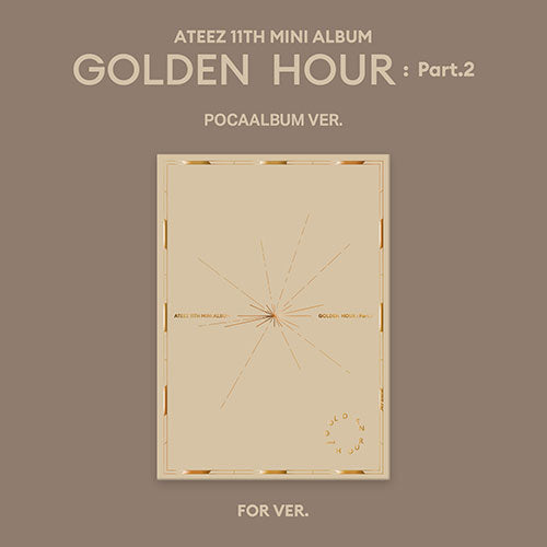 [PRE ORDER] ATEEZ - 11th Mini Album [GOLDEN HOUR : Part.2] (POCAALBUM VER.)