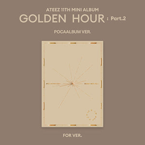 [PRE ORDER] ATEEZ - 11th Mini Album [GOLDEN HOUR : Part.2] (POCAALBUM VER.)