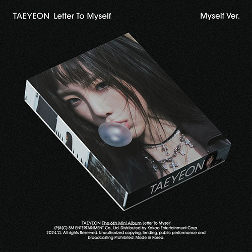 TAEYEON - 6th Mini 'Letter To Myself' (Myself Ver.) SMART ALBUM