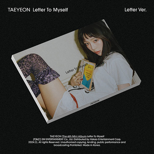 TAEYEON - 6th Mini 'Letter To Myself' (Letter Ver.)