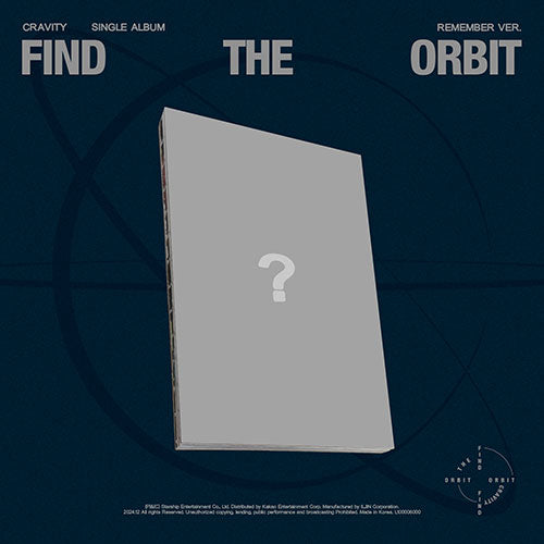 [PRE ORDER] CRAVITY - Single Album [FIND THE ORBIT] (Special Edition REMEMBER ver.)