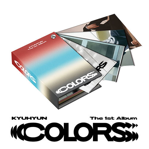 [PRE ORDER] Kyuhyun - The 1st Album [COLORS] (Color Swatch Book ver.)