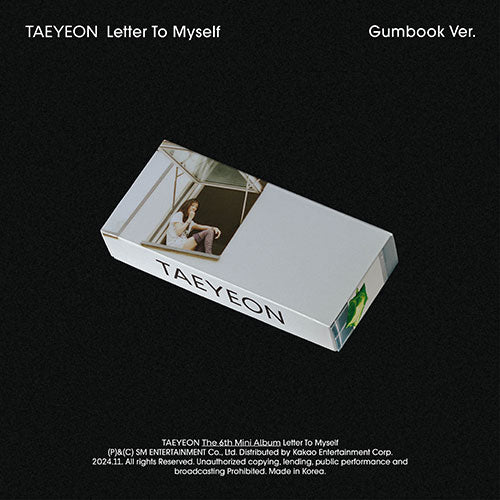 [PRE ORDER] TAEYEON - 6th Mini Album [Letter To Myself] (Gumbook Ver.)