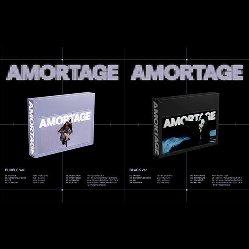 JISOO- Mini Album [AMORTAGE] EXCLUSIVE EDITION