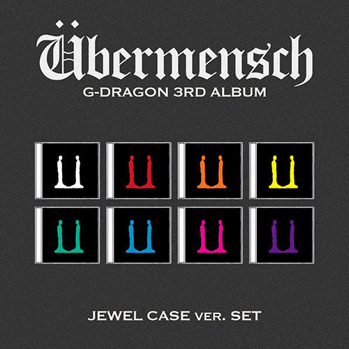 G-DRAGON - 3RD ALBUM [Übermensch] JEWEL ver.