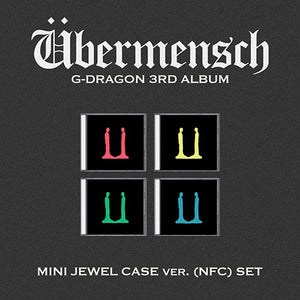 G-DRAGON - 3rd Album [Übermensch] (Mini Jewel Ver.)