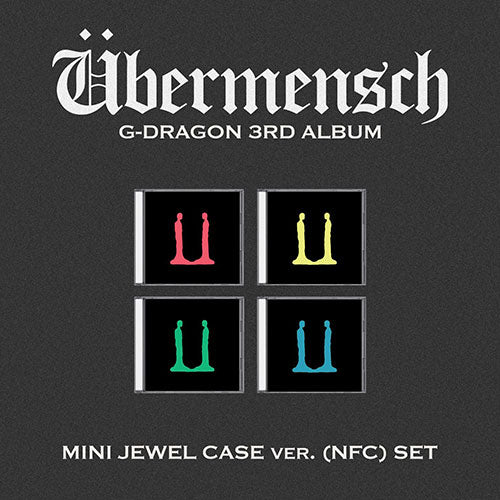 G-DRAGON - 3rd Album [Übermensch] (Mini Jewel Ver.)