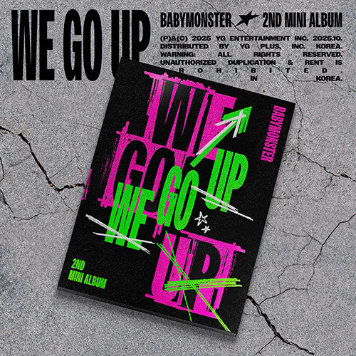 BABYMONSTER - 2nd MINI ALBUM [WE GO UP] UP Ver.