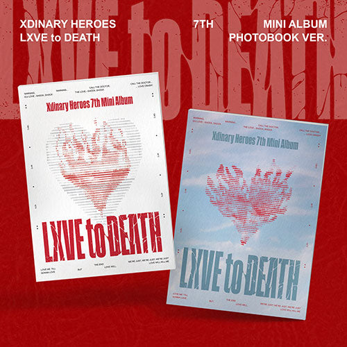 [PRE ORDER] Xdinary Heroes - 7th Mini 'LXVE to DEATH' (Photobook Edition)