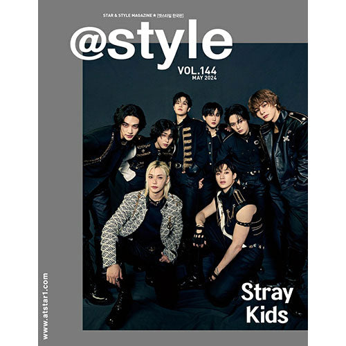 @Style May 2024 Issue Cover: Stray Kids