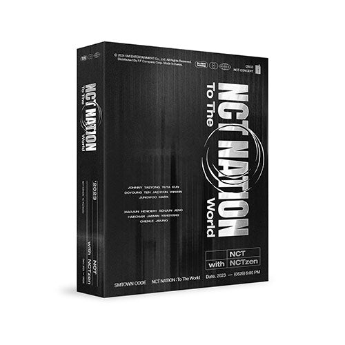 [PREORDER] NCT - [2023 NCT CONCERT - NCT NATION : To The World in INCHEON] SMTOWN CODE