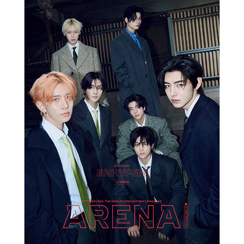 ARENA HOMME+ MAGAZINE 2024 OCTOBER | ENHYPEN