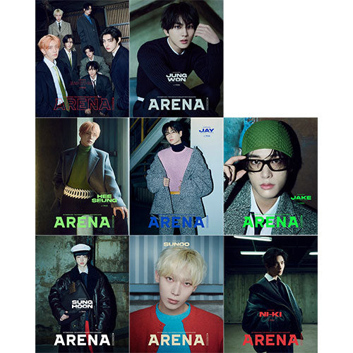 ARENA HOMME+ MAGAZINE 2024 OCTOBER | ENHYPEN