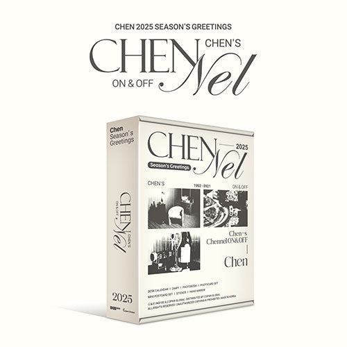 CHEN - CHEN 2025 SEASON'S GREETINGS ['Chen's Chennel ON & OFF']