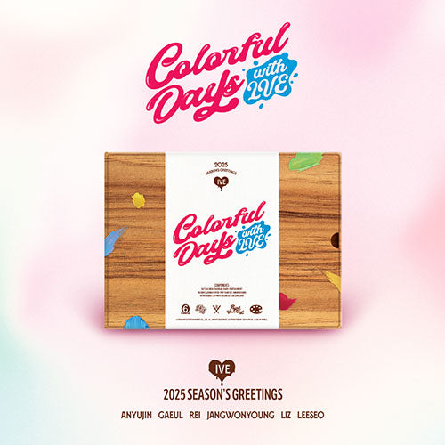 [PRE ORDER] IVE - 2025 SEASONS GREETINGS [Colorful Days With IVE]