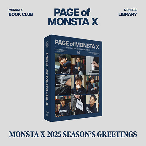 MONSTA X 2025 SEASON’S GREETINGS [PAGE of MONSTA X] KPOP Store in USA