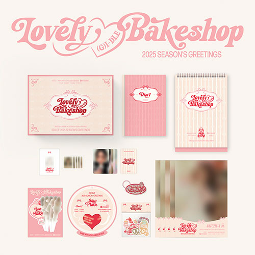 [PRE ORDER] (G)I-DLE 2025 SEASON’S GREETINGS [Lovely Bakeshop]