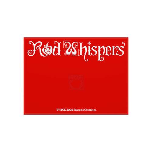 [PRE ORDER] TWICE - 2026 SEASON'S GREETINGS [RED WHISPERS]