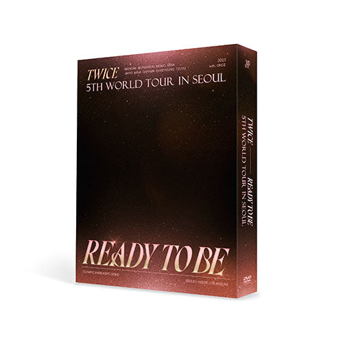 TWICE - 5TH WORLD TOUR [READY TO BE] IN SEOUL (DVD)