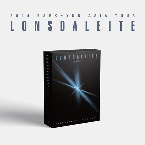 BAEKHYUN - 2024 BAEKHYUN ASIA TOUR [Lonsdaleite] in SEOUL (DVD)