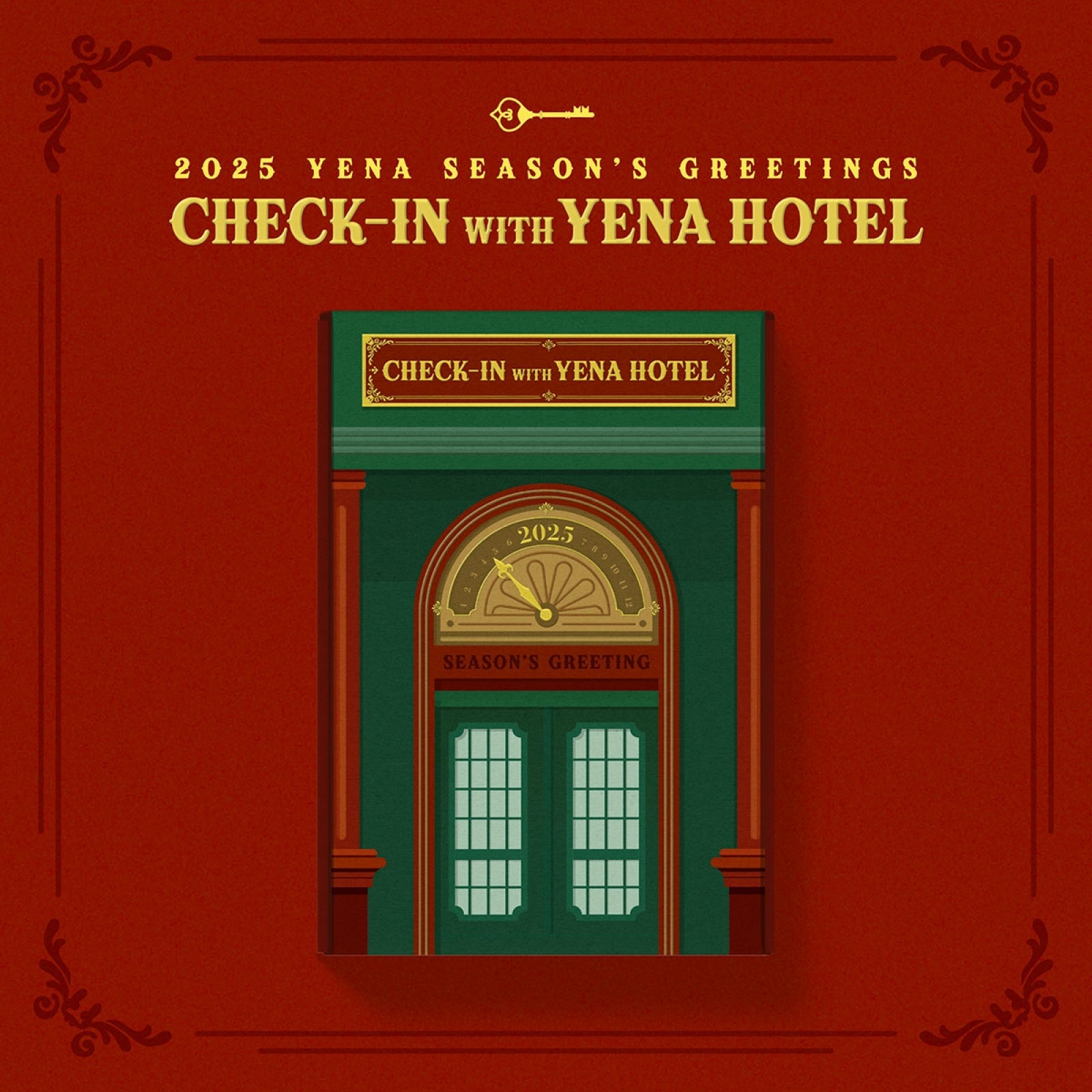 [PRE ORDER] YENA - 2025 SEASON'S GREETINGS [CHECK-IN WITH YENA HOTEL]