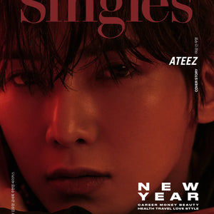 SINGLES KOREA MAGAZINE 2024 JANUARY | WOOYOUNG, SAN & YEOSANG (ATEEZ)