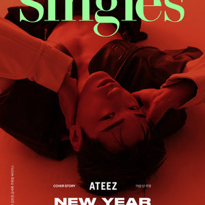 SINGLES KOREA MAGAZINE 2024 JANUARY | WOOYOUNG, SAN & YEOSANG (ATEEZ)