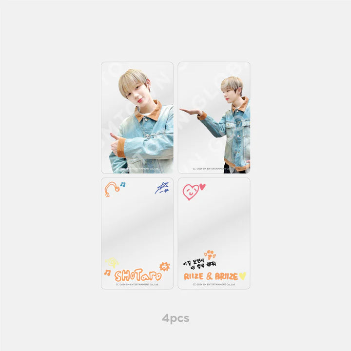 RIIZE 2024 [RIIZE-UP] OFFICIA MD - LAYERED PHOTOCARD SET