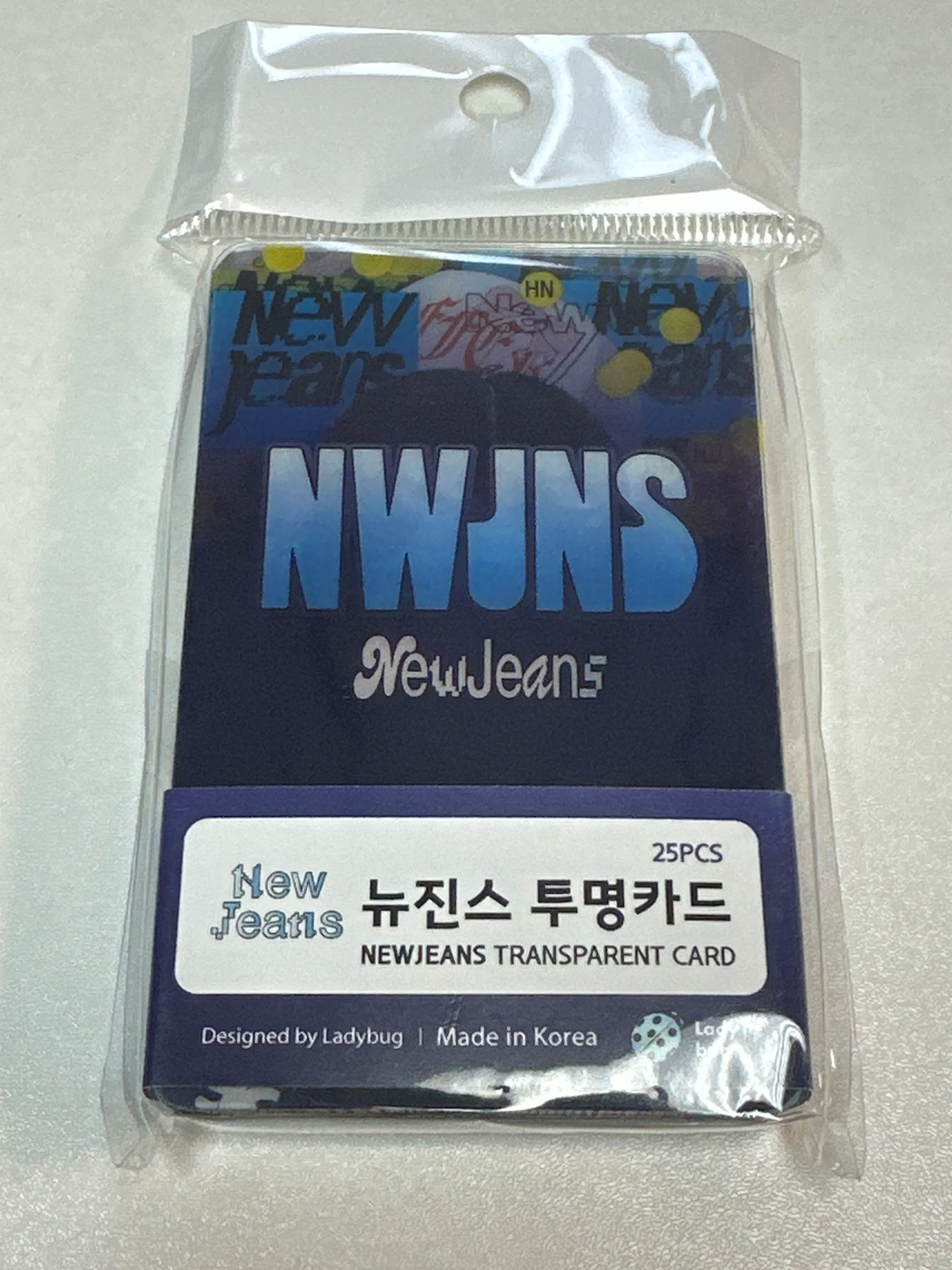 NEWJEANS - TRANSPARENT CARD