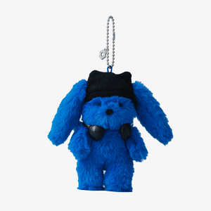 NEWJEANS - NJ X COLLER FURRY BUNNY PLUSH KEYRING