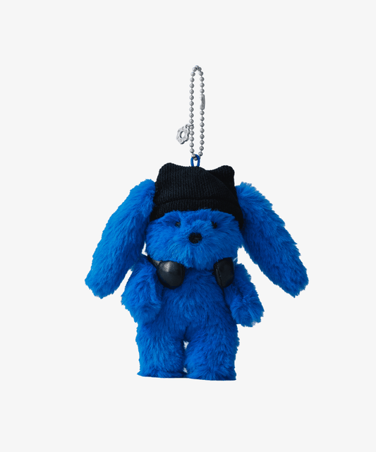 NEWJEANS - NJ X COLLER FURRY BUNNY PLUSH KEYRING