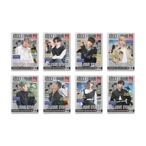 [PRE ORDER] ATEEZ POP-UP `8ROOM` OFFICIAL MERCH - 7-YEAR CELEBRATION NEWSLETTER