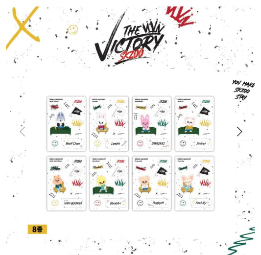 STRAY KIDS X SKZOO “THE VICTORY” DECO MAGNET