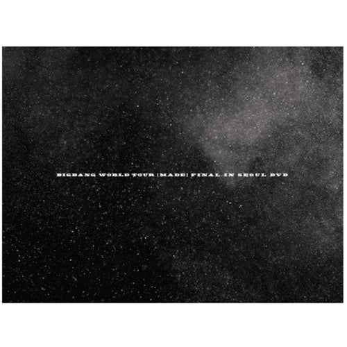 BIGBANG WORLD TOUR [ MADE ] IN SEOUL DVD