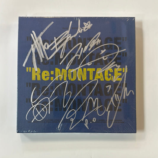 BLOCK B - “RE:MONTAGE” | AUTOGRAPHED ALBUM