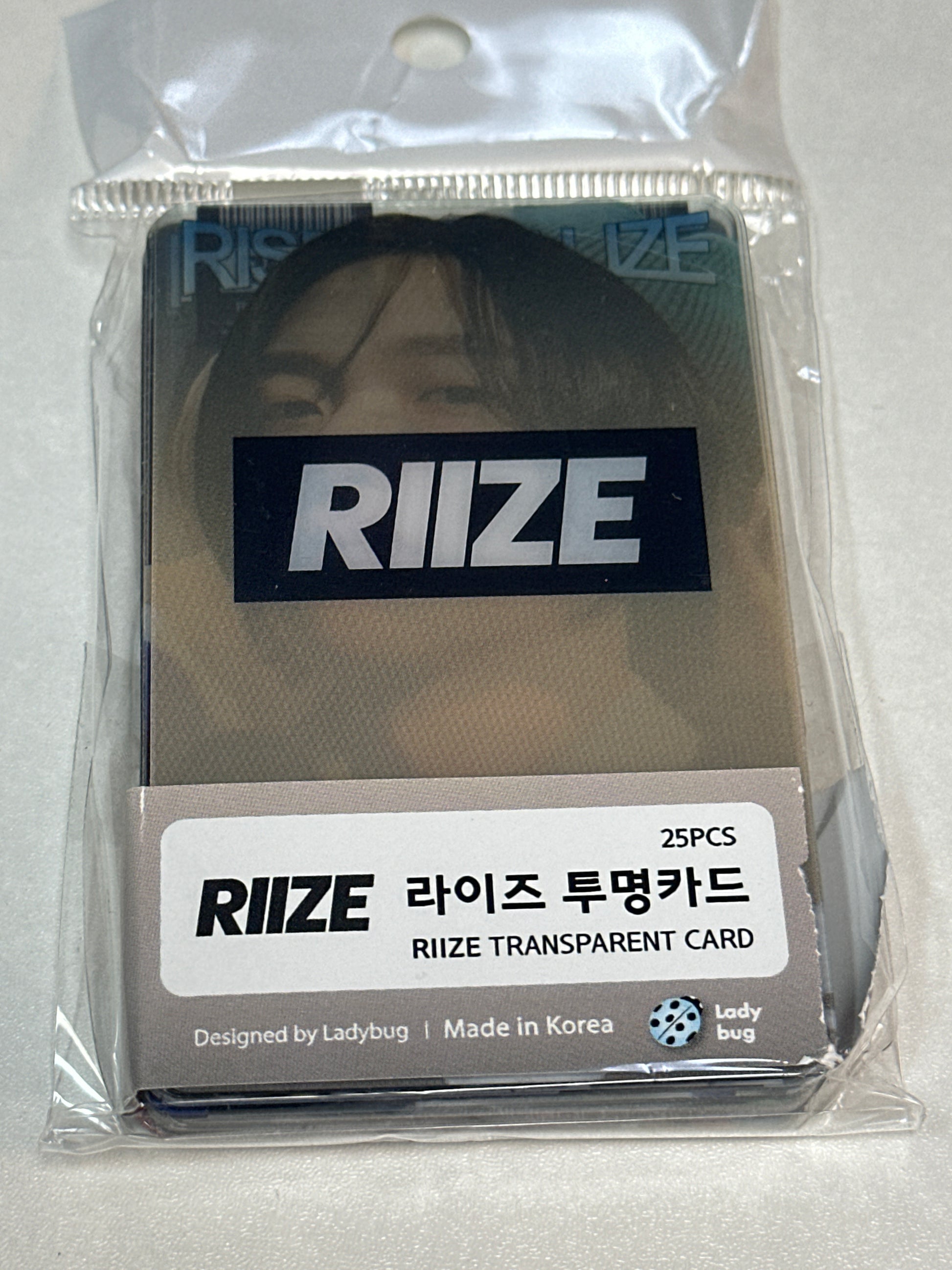 RIIZE - TRANSPARENT CARD