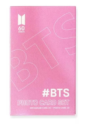 BTS - PHOTOCARD SET ( INSTAGRAM CARD 30 + PHOTO CARD 30 )