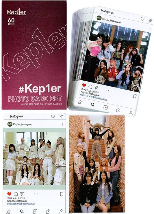 Kep1er - PHOTOCARD SET ( INSTAGRAM CARD 30 + PHOTO CARD 30 )