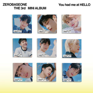 ZEROBASEONE - 3rd Mini Album [You had me at HELLO] (Digipack Ver.)
